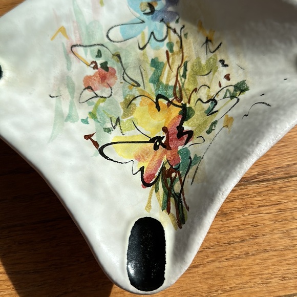 Signed pottery ashtray Italy W.C Italy 60/168 - Picture 13 of 16